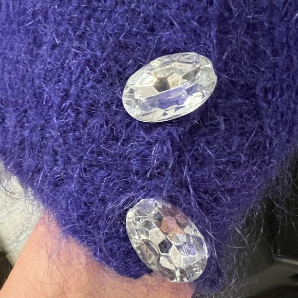 Jennifer Reed Knitted by Hand Cardigan Sweater - Picture 4 of 9